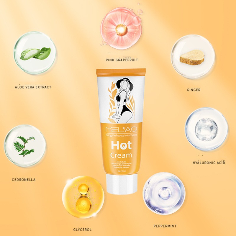 Slimming Cream Body Smear Plant Ingredients Massage Cream