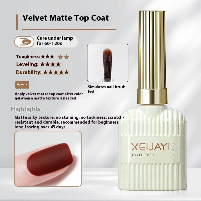 XEIJAYI Glass Sealing Layer Reinforced Bottom Nail Tip Adhesive Wear Nail Polish Gel
