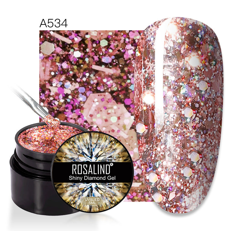 Rosalind New Flashing Diamond UV Nail Polish Sequins