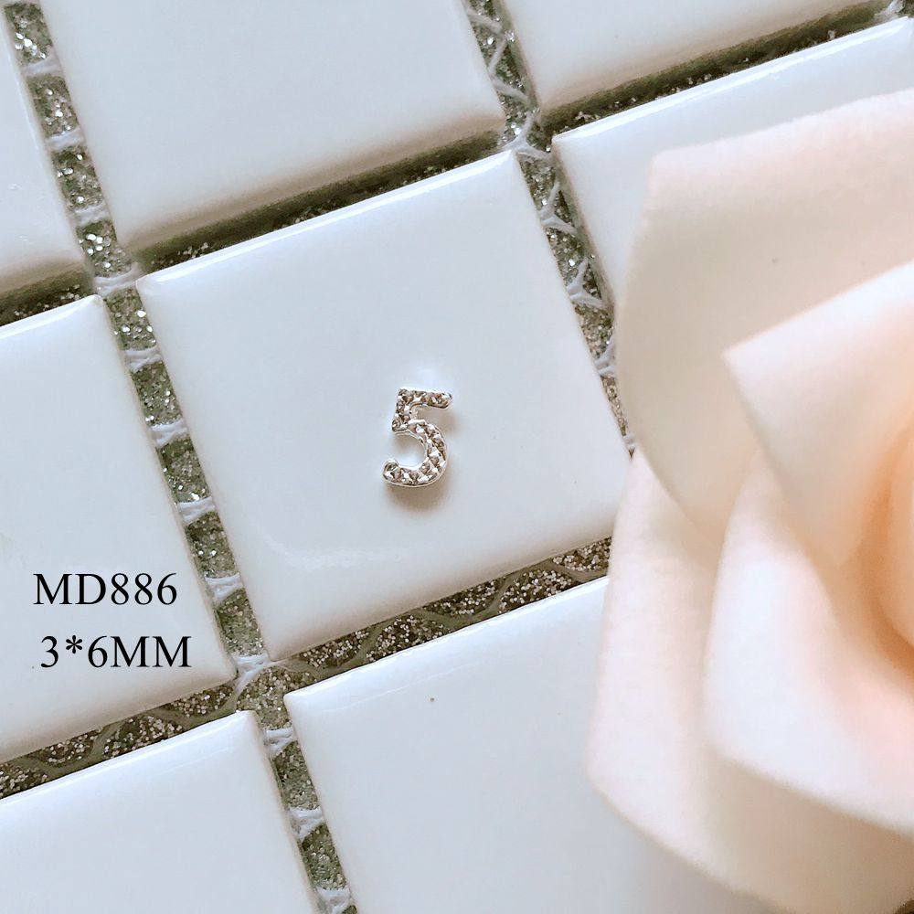 Simple Non Diamond Nail Alloy Jewelry