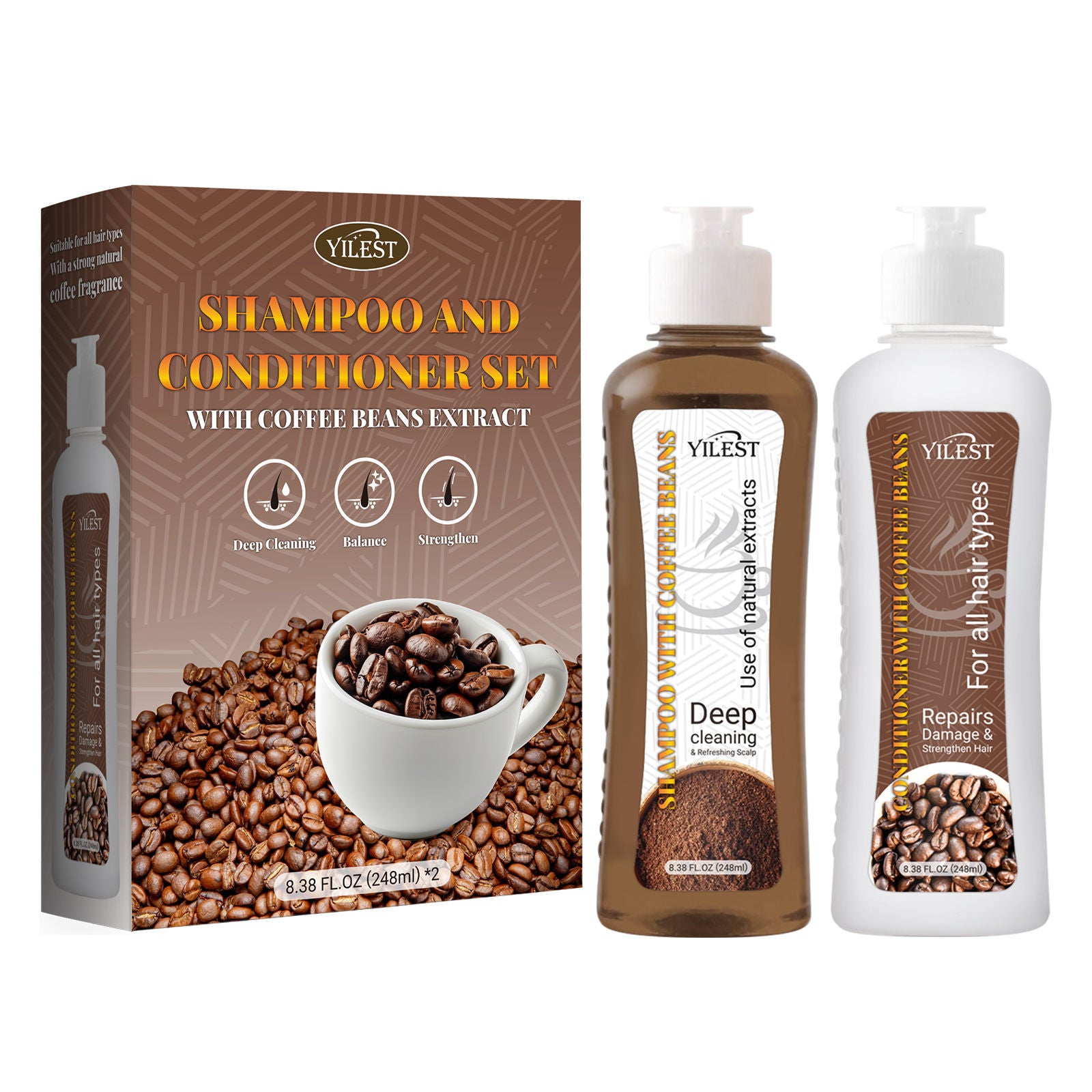 Nourishing Hair Improve Frizzy Hair Dry Hair Shampoo Suit