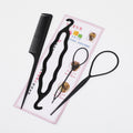 Plastic Comb Pattern Design Hair Pulling Needle Ball Head Hair Curler