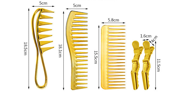 Men's Oil Head Modeling Wide-tooth Comb Modeling Home