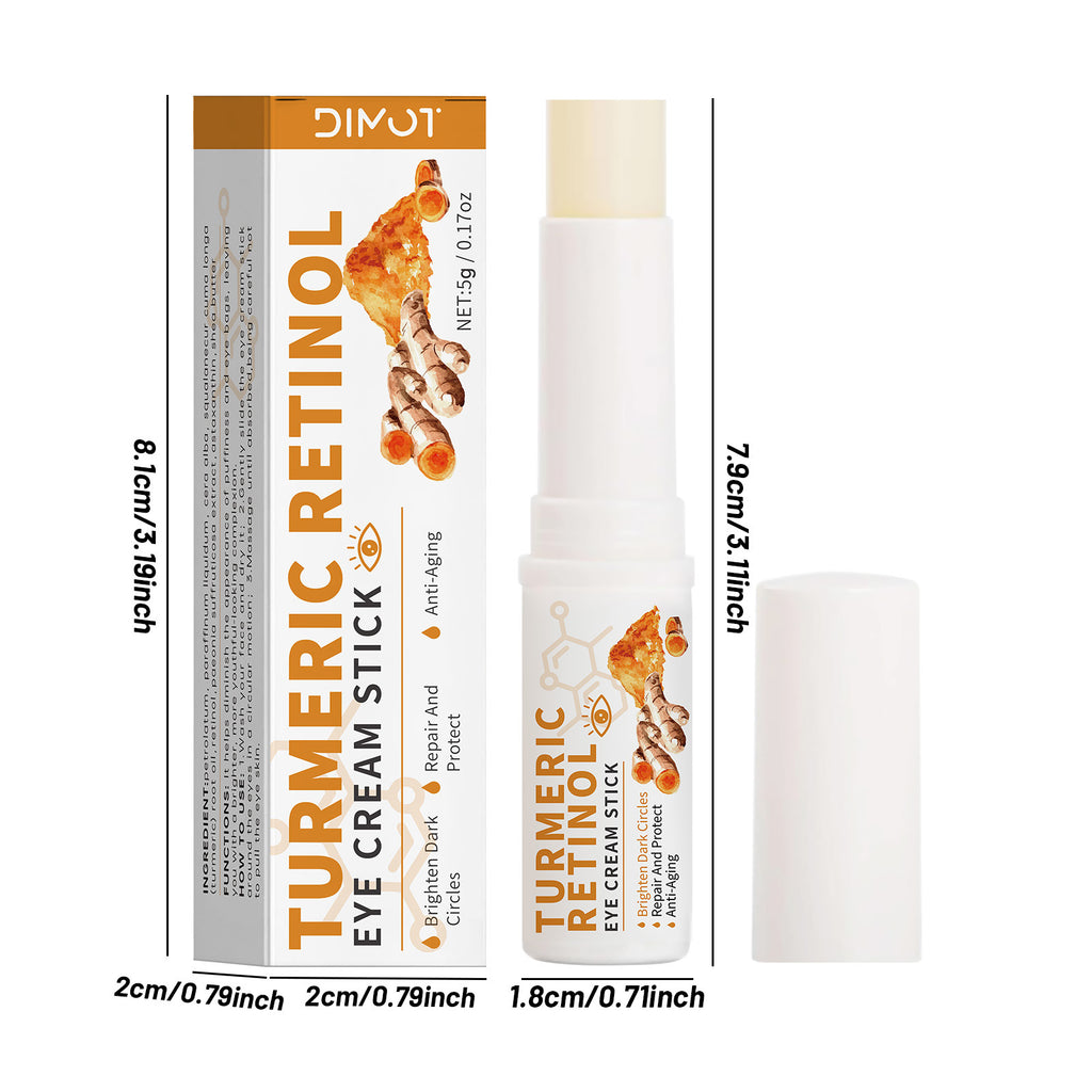 Fade Dark Circles Turmeric Eye Cream Stick 5g