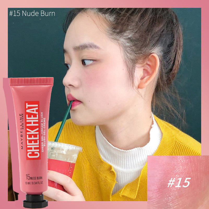Cheek-Heat Gel Nude Makeup Natural Rouge Blush