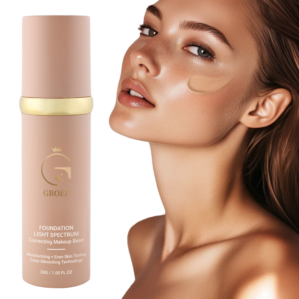 Concealer And Moisturizer Repair Waterproof And Durable Smear-proof Makeup Non-stuck Powder Foundation