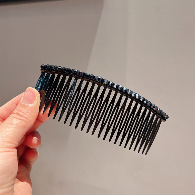 Women's Crystal Hair Comb Organizing Box
