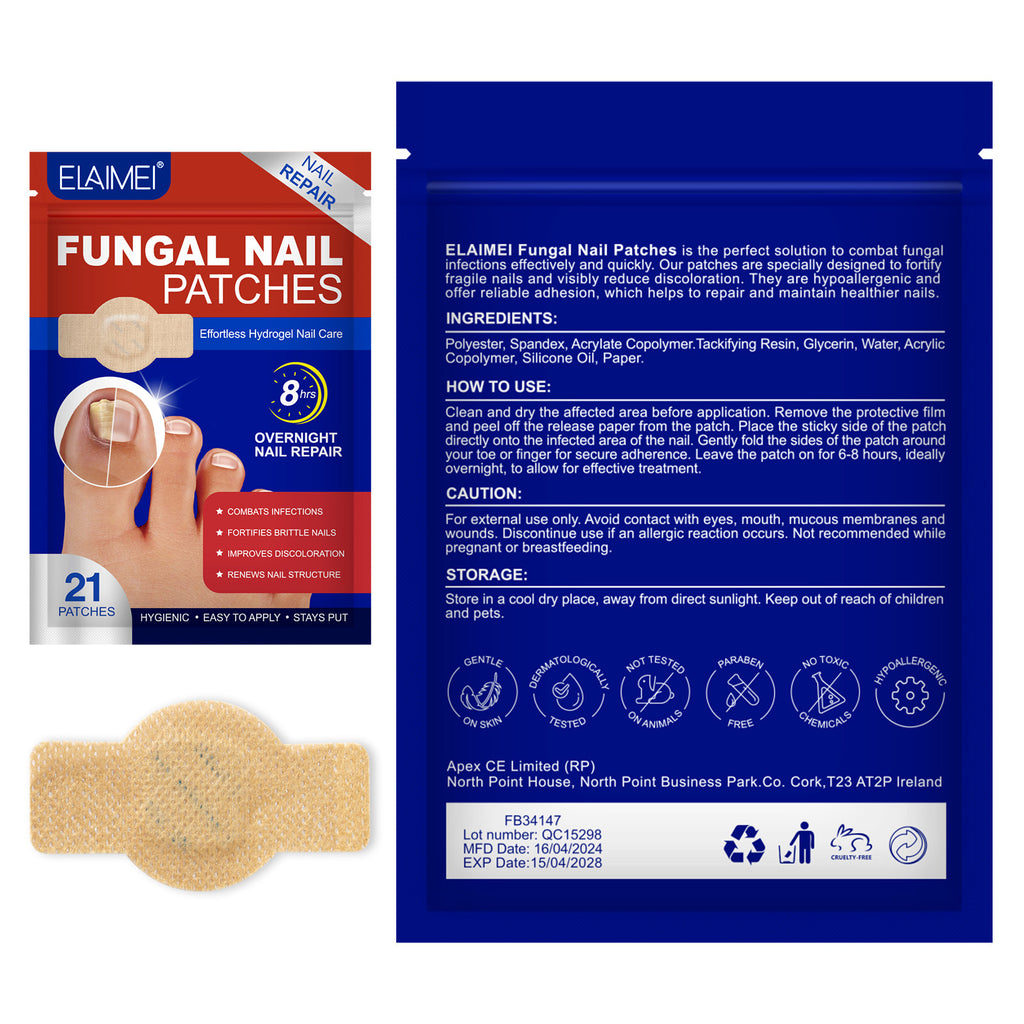 Elaimei Nail Antibacterial Patch Strengthening Health Patch