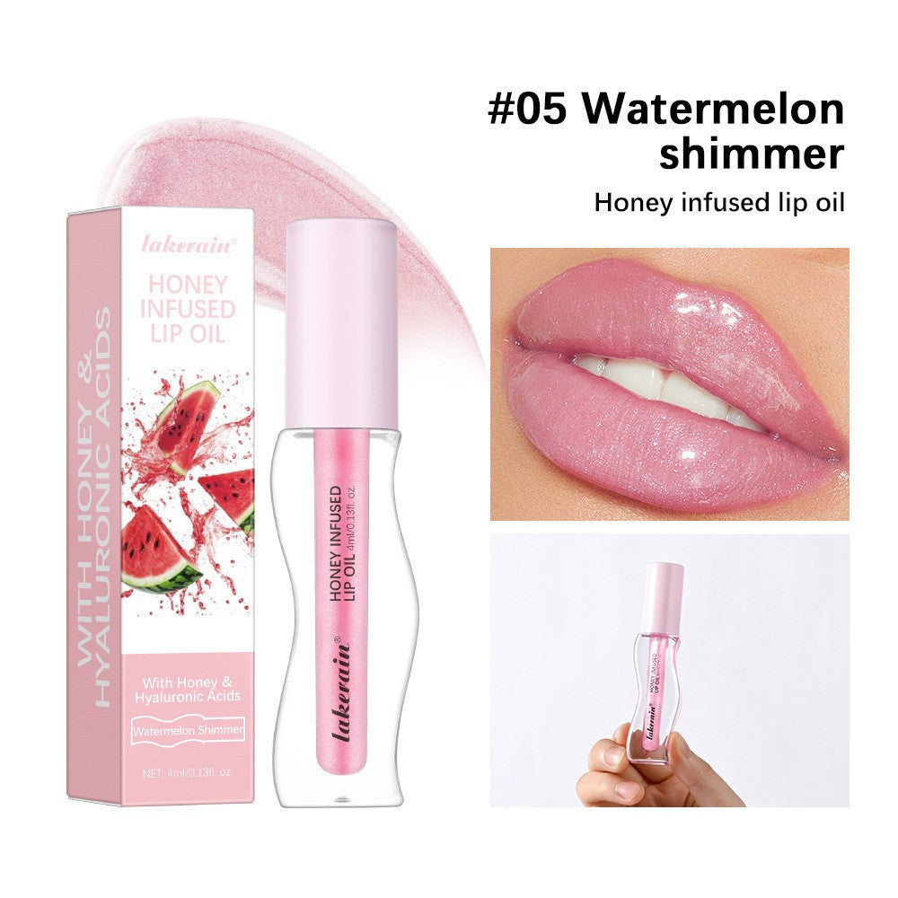 Brightening Thin And Glittering Moisturizing Fruit Flavor Lip Lacquer