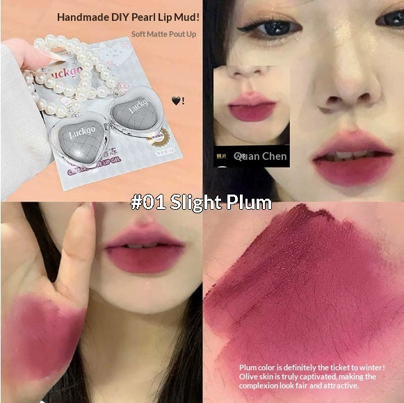 The Heart-shaped Lip Gloss Has A Soft And Smooth Texture