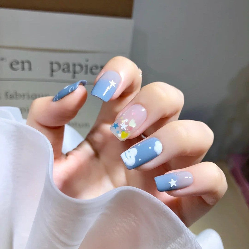 Handmade Custom Wearing Nail Patch Phototherapy Nail