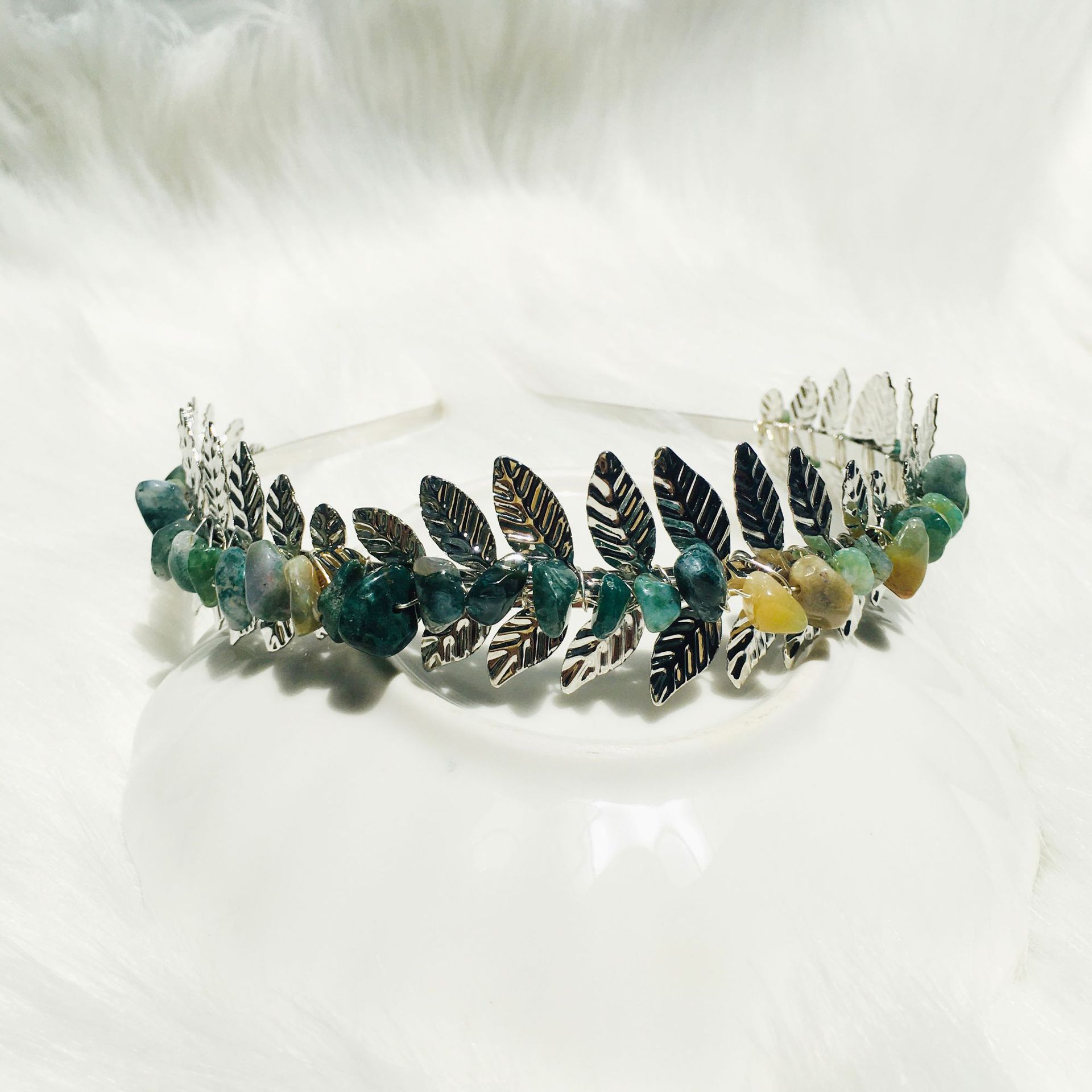Natural Crystal Hairpin Creative Handmade DIY