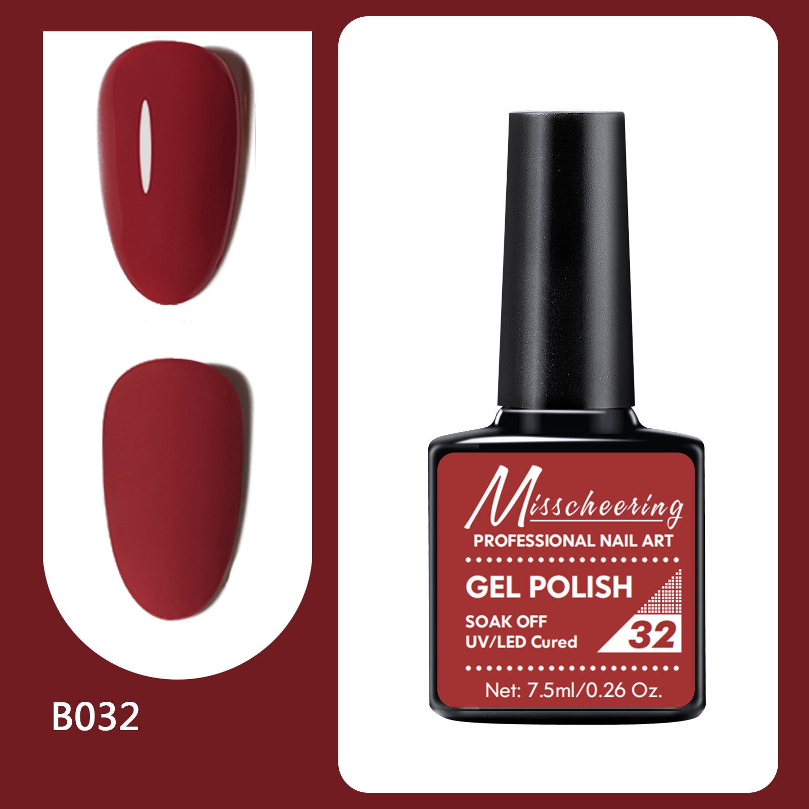 Misscheering New Long Lasting Light Therapy Nail Polish Set