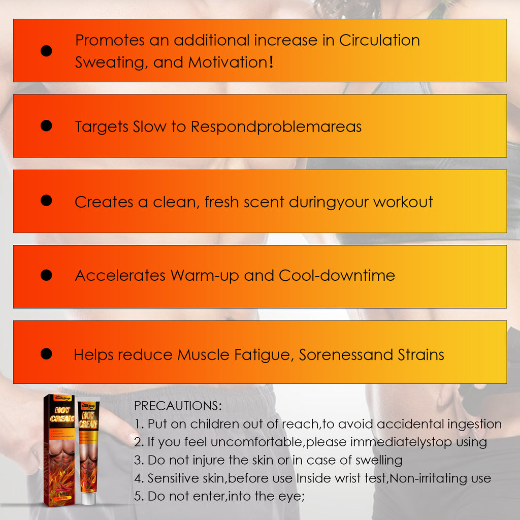 Men's And Women's Abdominal Muscle Strengthening Cream