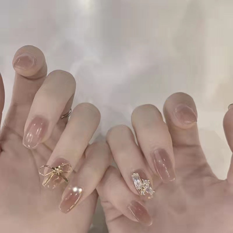 Fake Nail Wearing Removable Patch