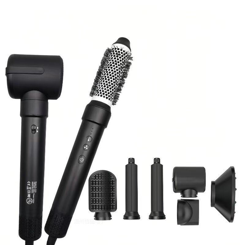 Multifunctional 7-in-1 High-speed Hair Dryer Straight Comb