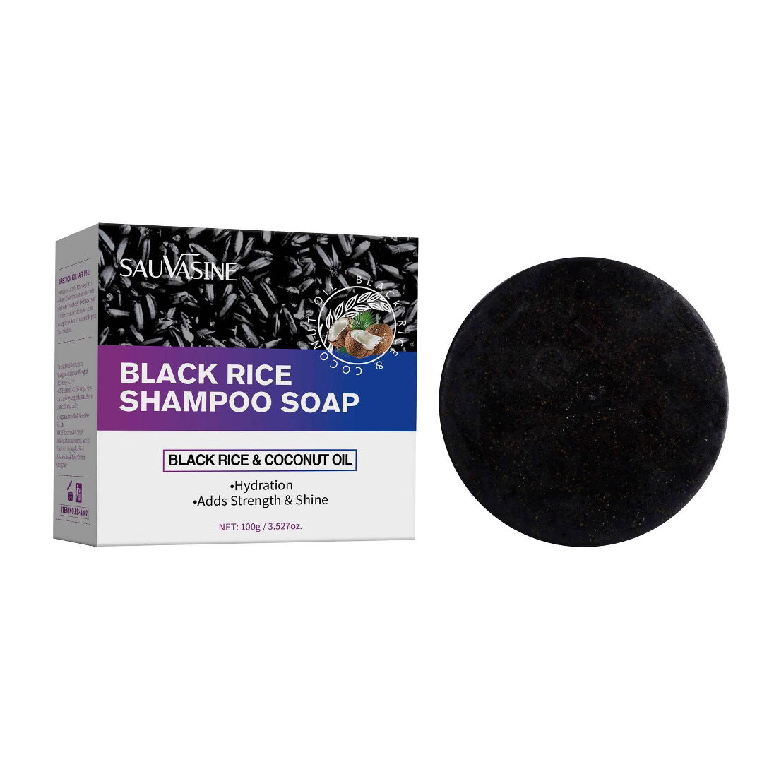Sausavine Black Seed Black Rice Shampoo Soap