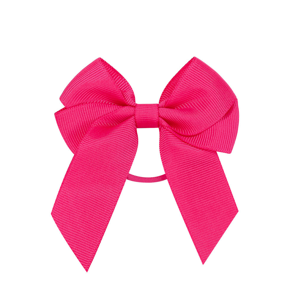 Handmade Baby Double-layer Polyester Ribbon Satin Bow Children's Hair Clip Accessories