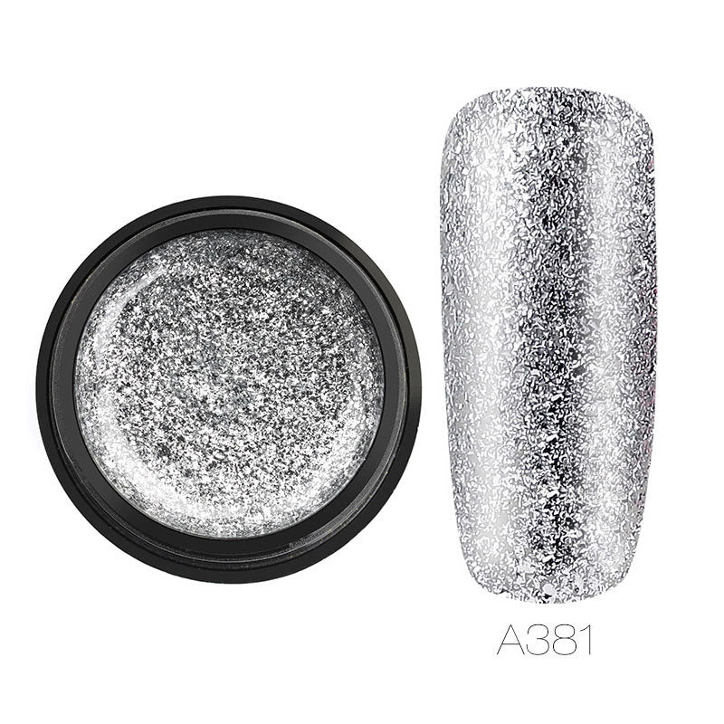 Glitter Gel Nail Polish Sparkling Sequins Art Decoration