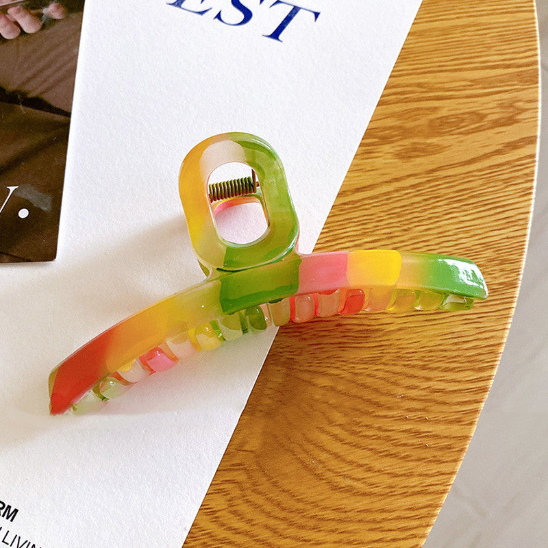 Large Keel Barrette Back Hair Shark