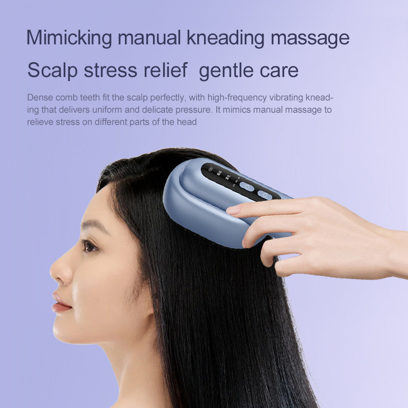 Vibrating Heated Essential Oil Hair Massage Comb
