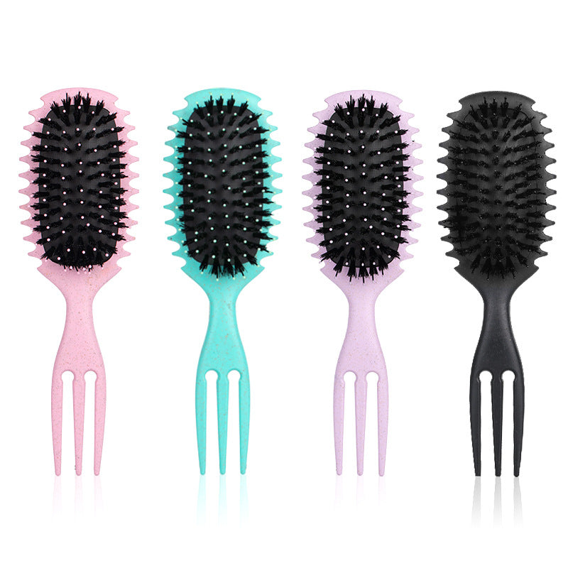 Three-fork Curly Hair Massage Wave Air Cushion Comb