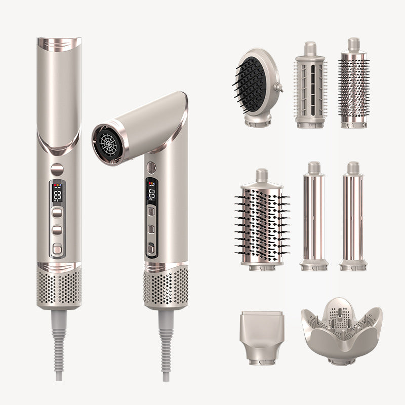 8 In 1 Folding Hair Dryer Home Use Set Hot Air Comb