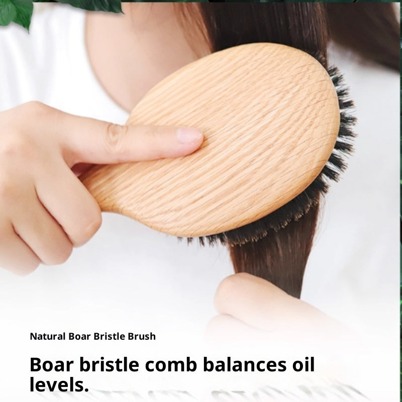 Whole Pig Hair Nanzhu Air Cushion Comb Anti-static
