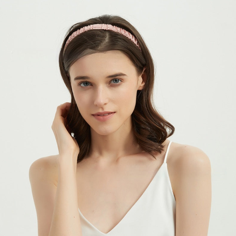 Silk Head Accessories All-match Elastic Rubber Band For Face Washing