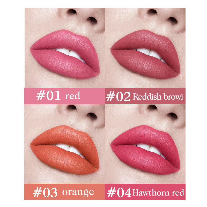 Tear And Pull Lip Gloss Sets Of Boxes Matte Finish Left Background Color