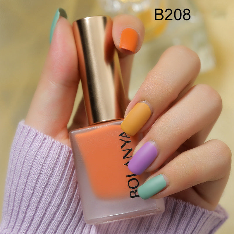 Bolanya No-bake Whitening Quick-drying Matte Nail Polish