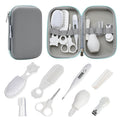 Baby Care Kit Baby Comb Nasal Aspirator Set Thermometer Care Package 8-piece Gift