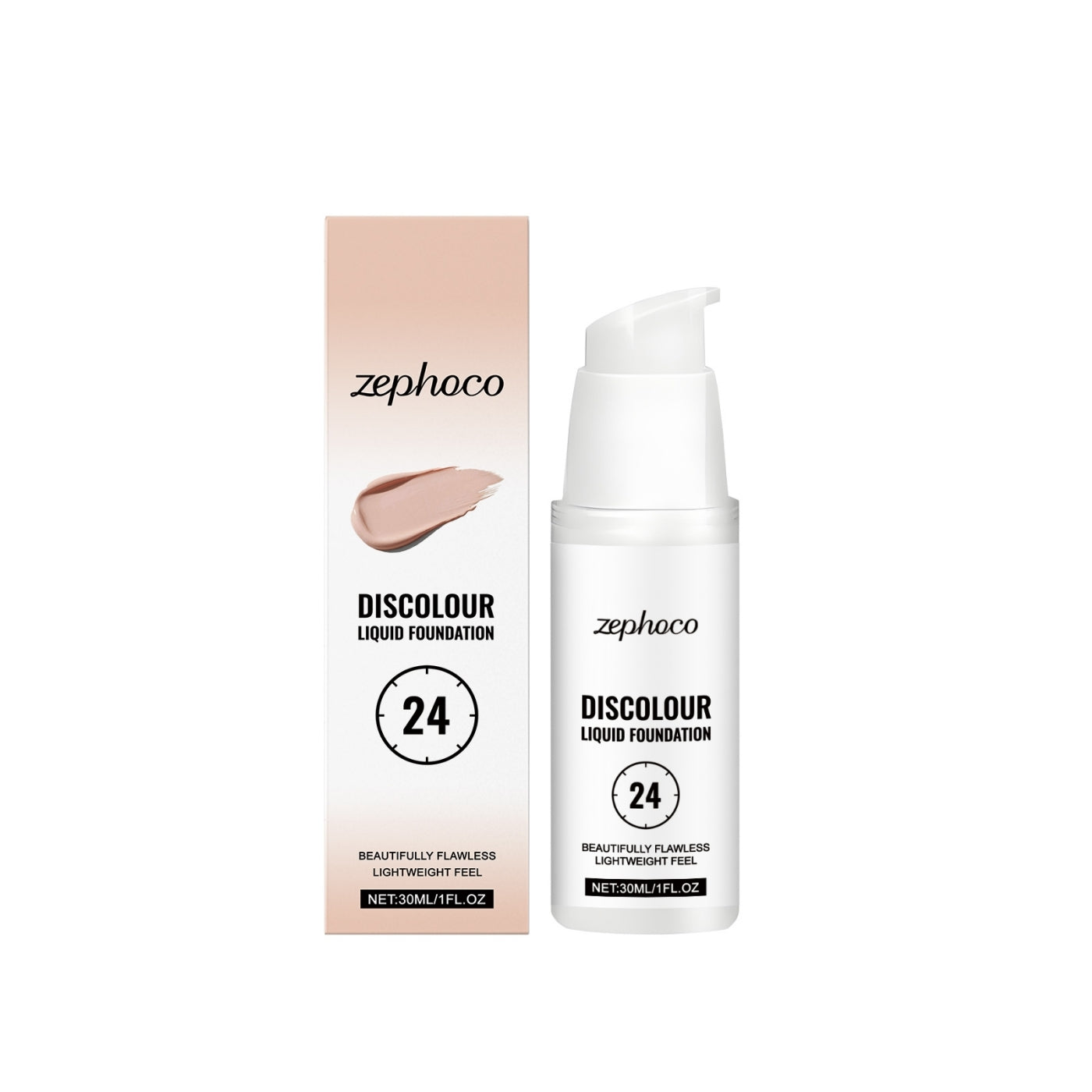 Moisturizing And Discoloring Liquid Foundation
