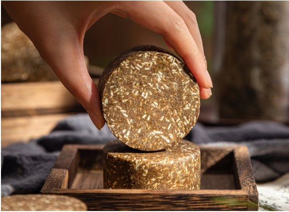 Household Chinese Arborvitae Twig Polygonum Multiflorum Herb Shampoo Soap Cake