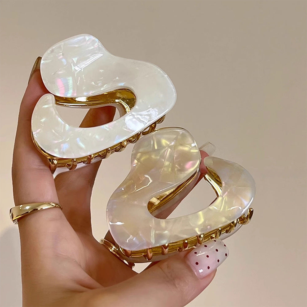 Acetate Elegant Headdress Barrettes Women