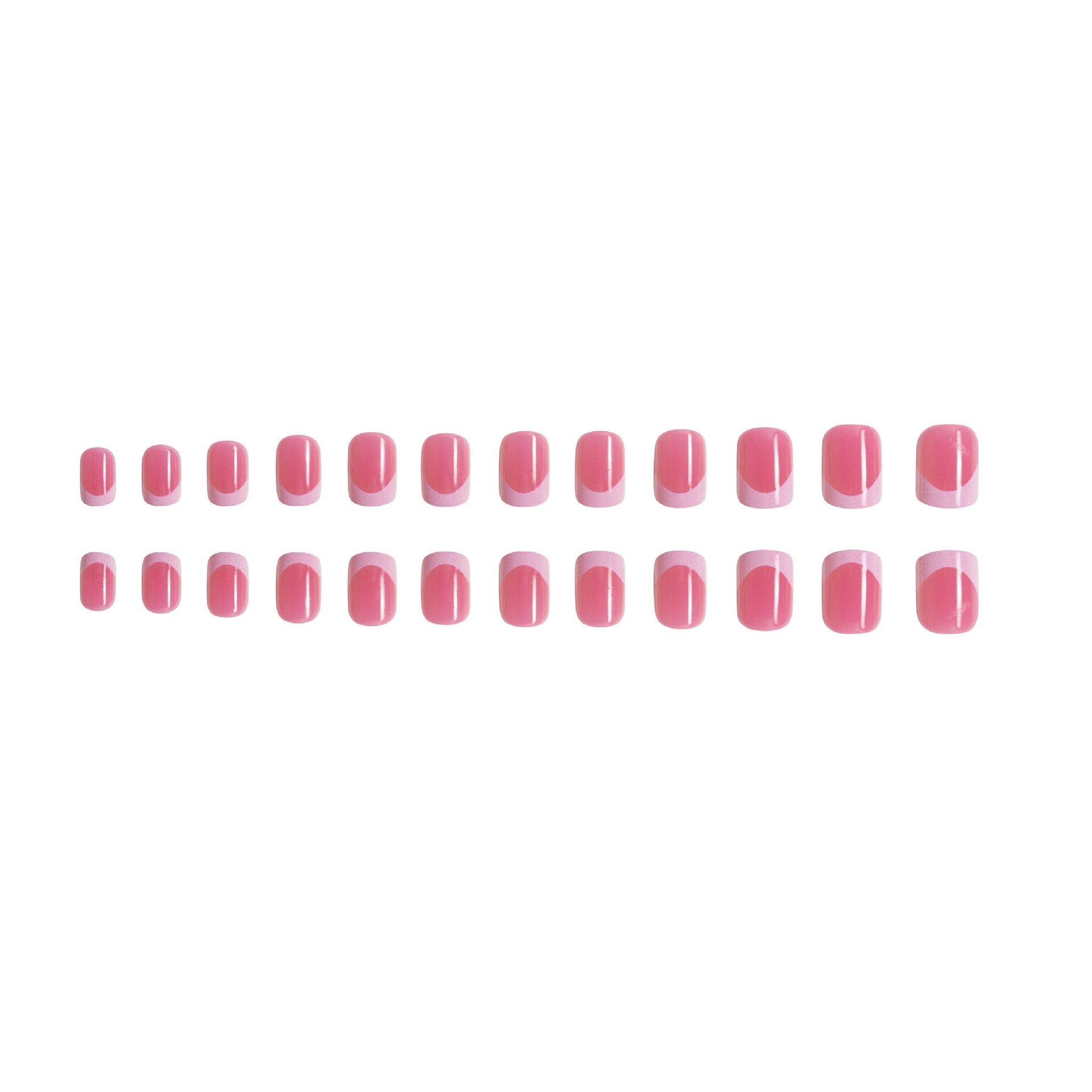 Short Glossy Wear Nail Edge Patch