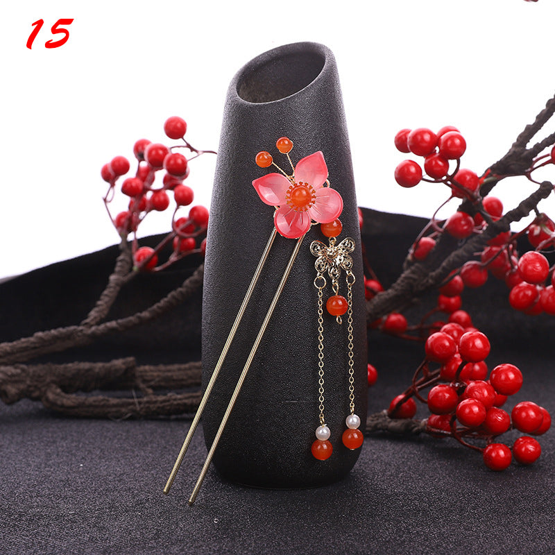 Antique Hairpin Plate Hair Fringe Comb Simple Atmosphere