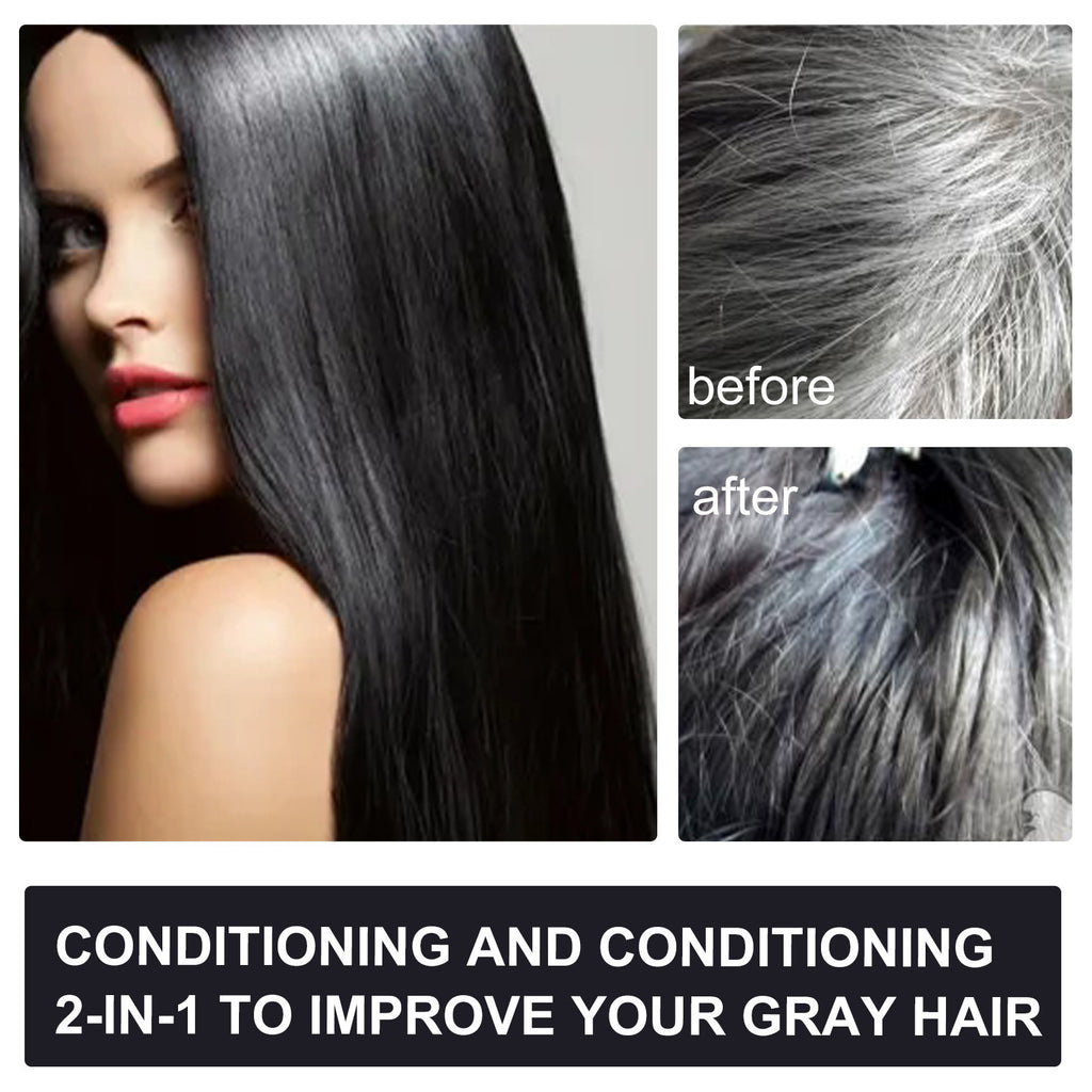 Polygonum Multiflorum Shampoo White To Black Black Hair Anti-drop Cleaning Anti-Dandruff