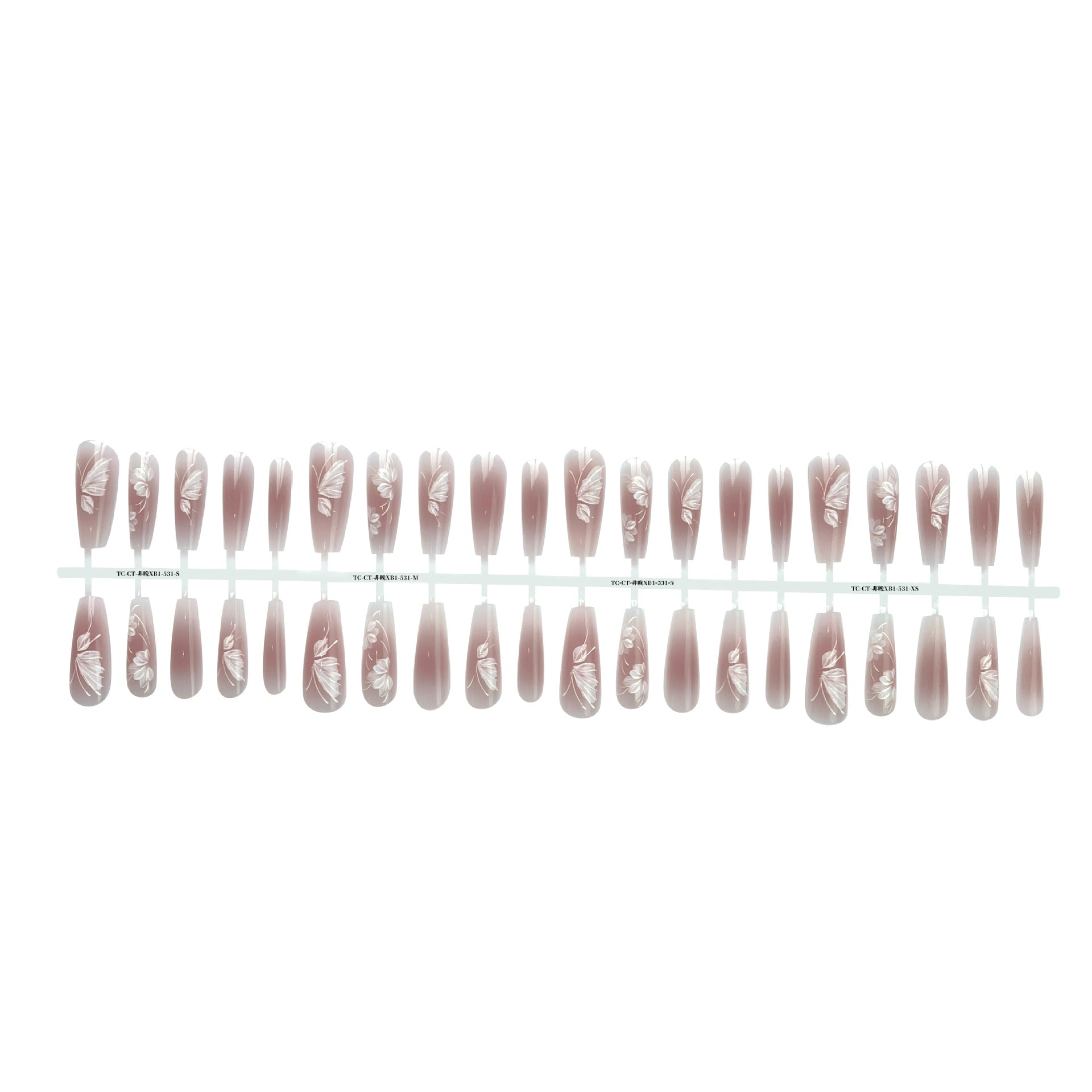 Wave Mark Ancient Style Ins Wind Long Water Drop Nail Beauty Bright Surface
