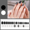 Lulaa Fake Nail Patches Hand Wearing Art