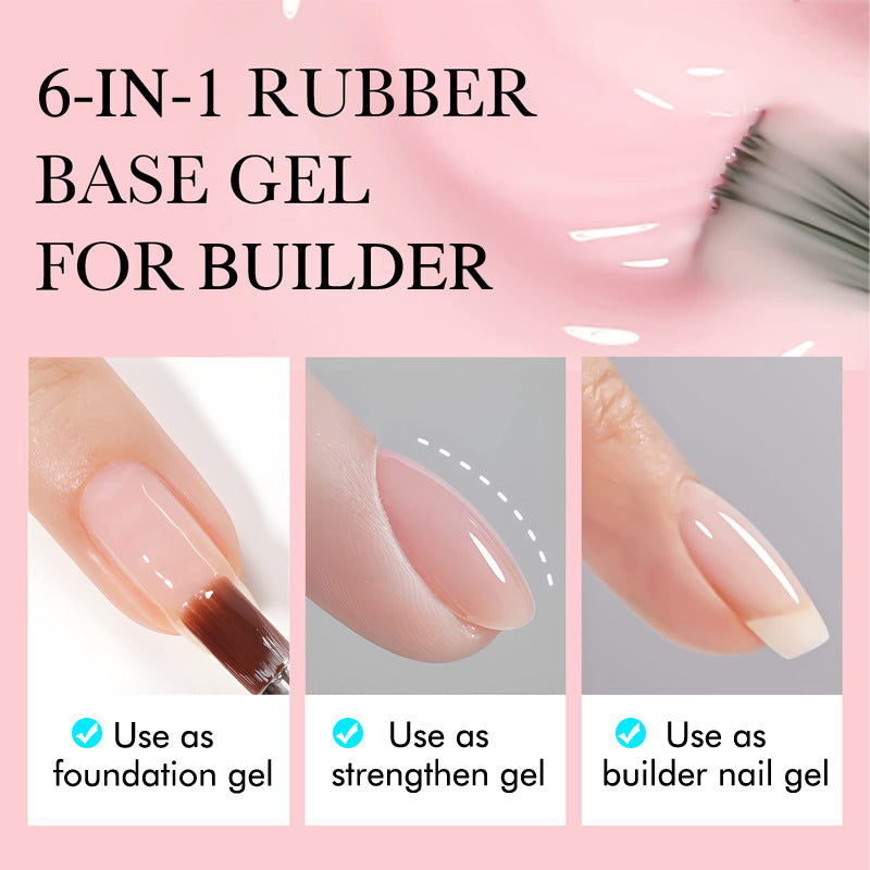 Chunjhu 6 IN 1 Extension Gel 15ML Builder Nail Gel In A