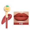 Lip Gloss No Stain On Cup Lipstick Fruit Plush Head