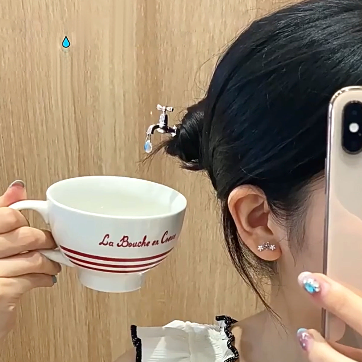 Faucet Hairpin Female Geometric Quirky Ideas