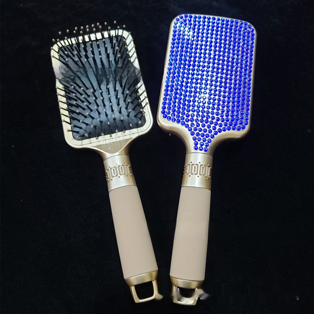 Airbag Massage Comb Air Cushion Comb Stick-on Crystals Hairdressing Supplies