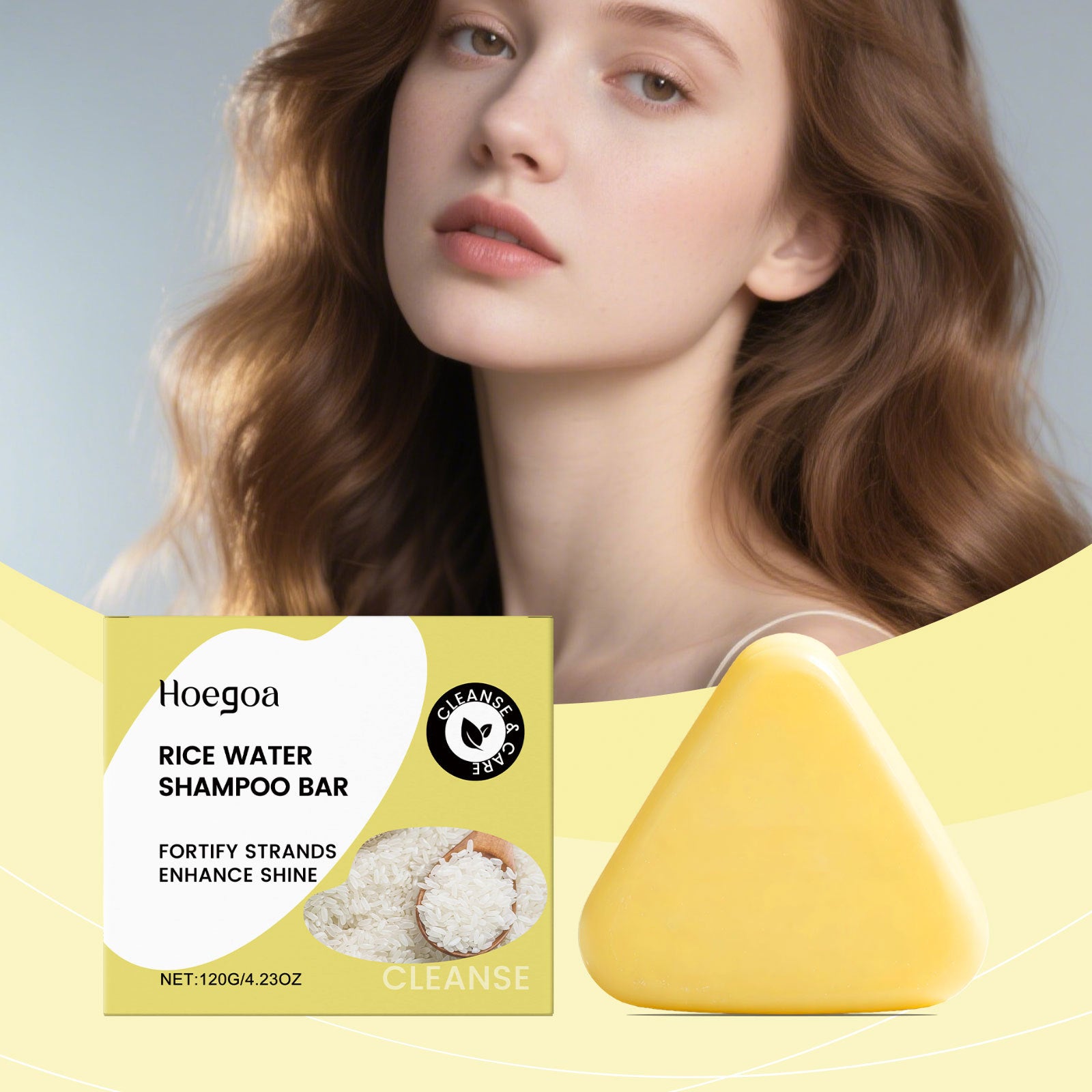 HoeGoa Rice Water Shampoo Bar