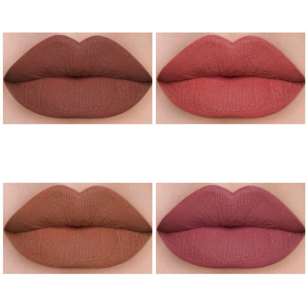 12 Color Matte Lipstick Lip Liner Suit