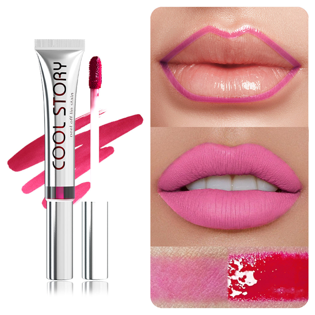 Single Stripping Lip Lacquer Matte No Stain On Cup