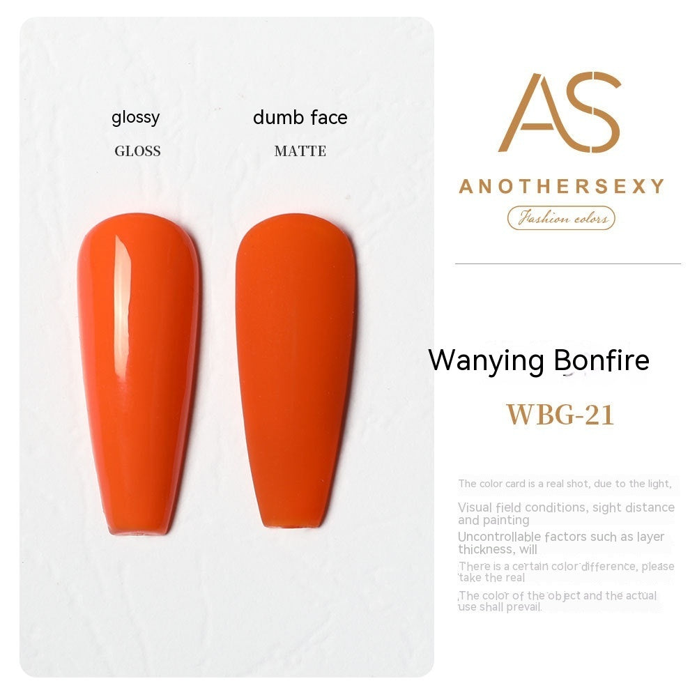 AS Yellow Nail Oil Gel New Whitening Nail Shop Special Set