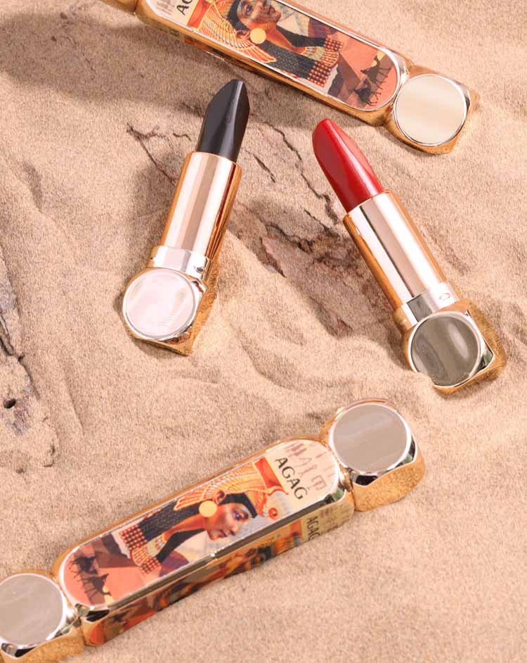 Fashion Dual-tube Matte Six-color Lipstick