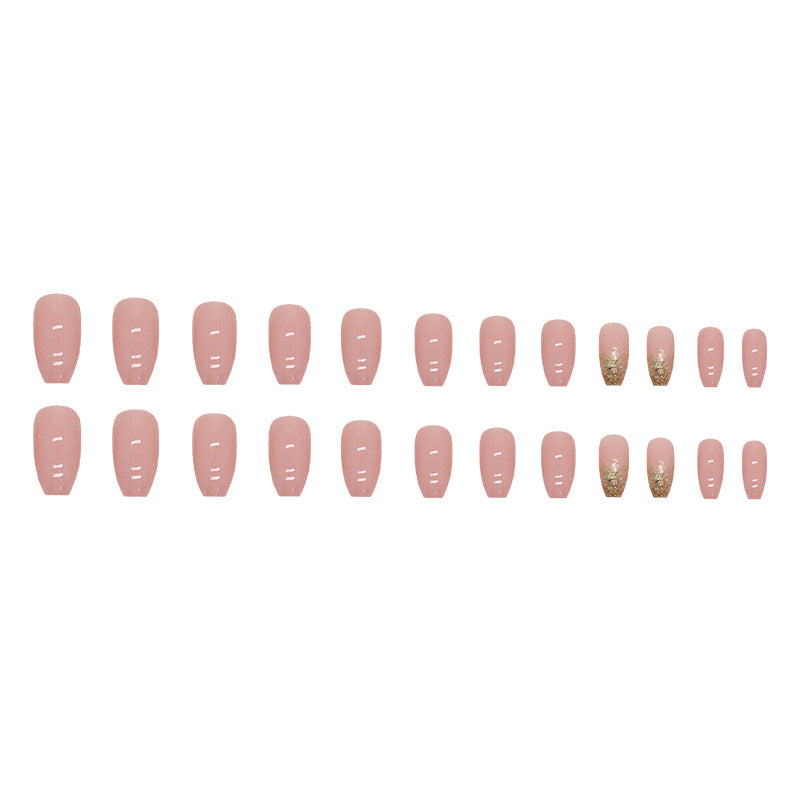 Fashion Solid Color Girl Nail Sticker